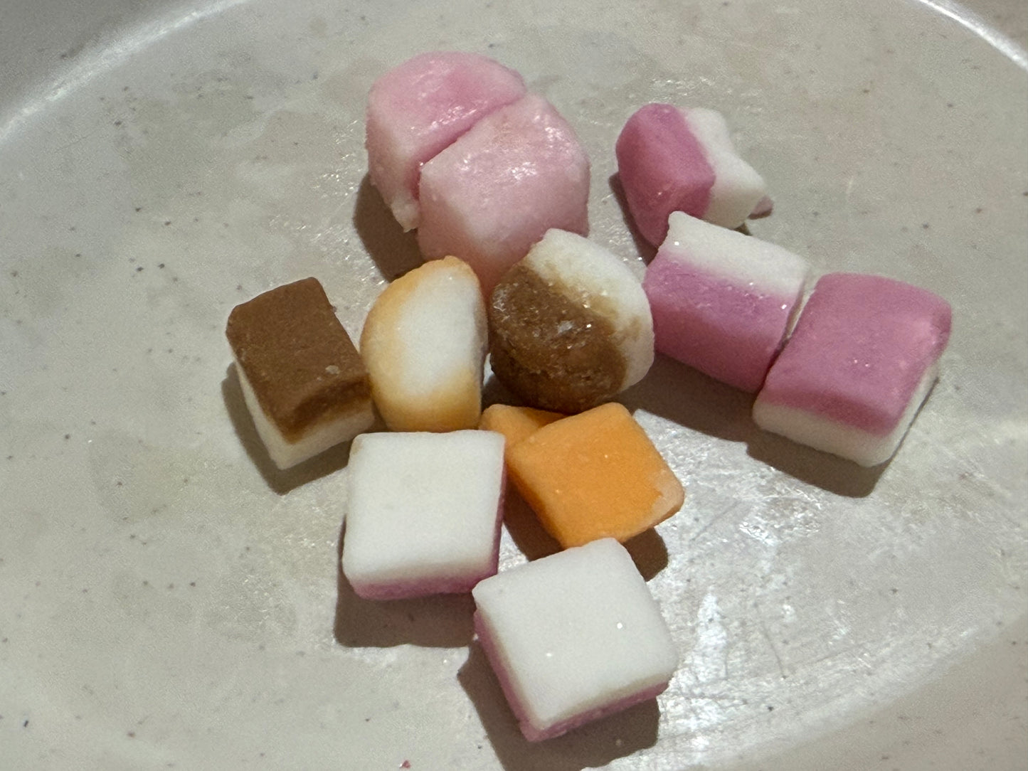 100g of retro sweets