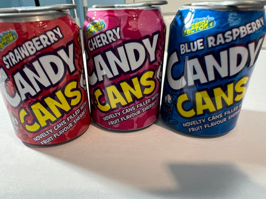 Candy Sherbet Cans